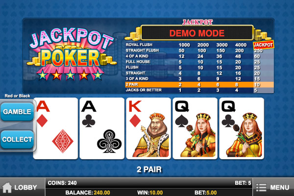 Poker jackpot