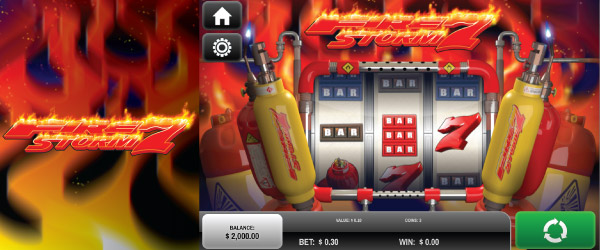 Firestorm 7 Mobile Slot Screenshot