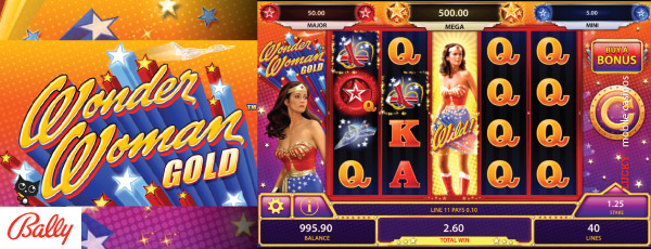 Bally Wonder Woman Gold Mobile Slot