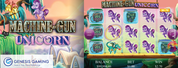 Machine Gun Unicorn Mobile Slot Game