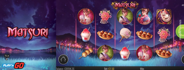 Play'n GO Matsuri Mobile Slot Machine