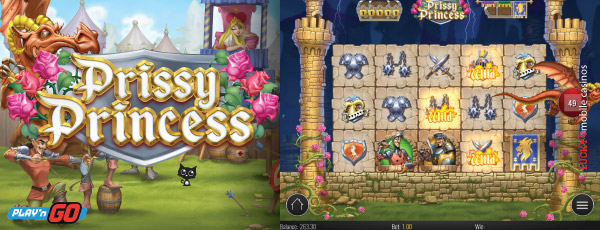 Play'n GO Prissy Princess Mobile Slot