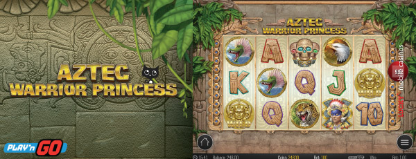Play N Go Aztec Warrior Princess Slot On Mobile