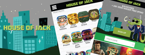House of Jack Casino Phone Site