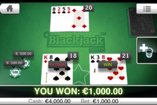 Blackjack Touch - NetEnt