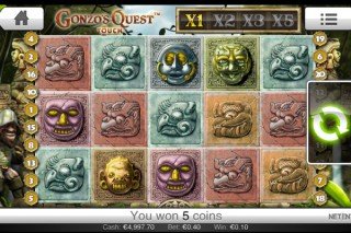 Gonzo's Quest Touch - NetEnt