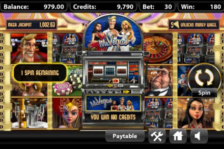 Mr Vegas in Game Mini Slot Machine