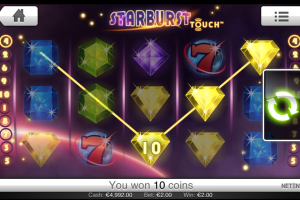 Starburst Touch - NetEnt