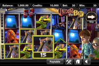 Under The Bed Mobile Slot - BetSoft