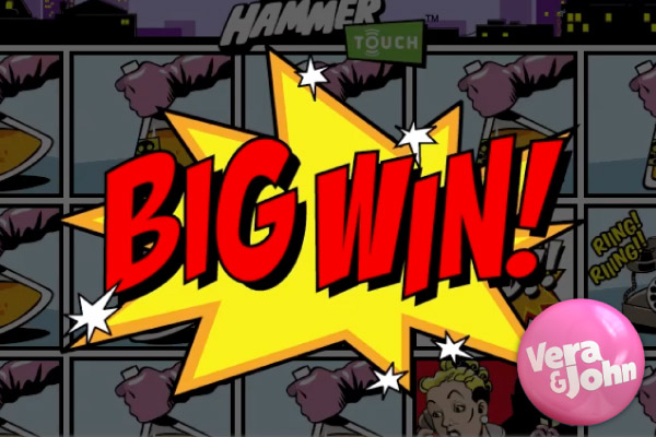Pierre Wins Big on Jack Hammer Touch at Vera&John Mobile Casino