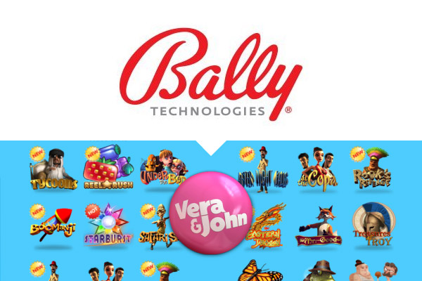 Vera&John to add Bally Technologies Slots in December