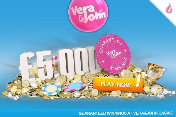 Vera&John Casino - Be in for your chance of some Guaranteed Winnings