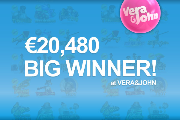 €20,480 Big Win on Video Poker at Vera&John Casino