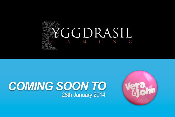 Vera&John Casino to Add Yggdrasil Gaming Slots and Games