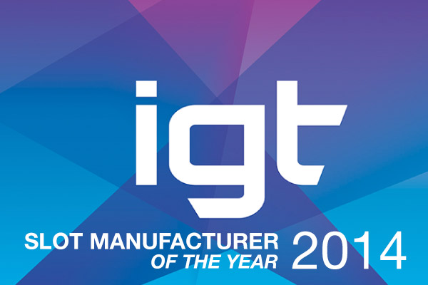 IGT Winners of Slot Manufacturer of the Year 2014