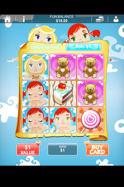 Love Match Mobile Scratch Card Win