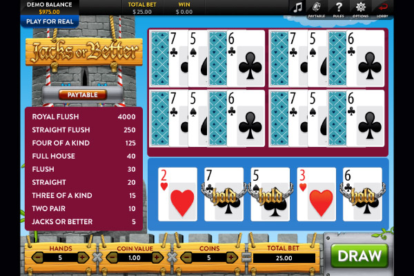 Viaden Jacks or Better Mobile Video Poker Download