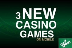 Play 3 New Mobile Casino Games at Mr Green Mobile Casino
