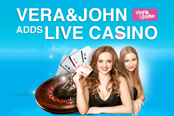 Play Live Mobile Casino at Vera&John Today