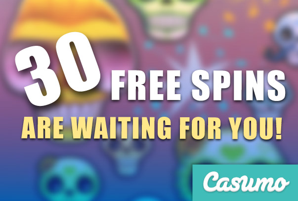 Play to Get Your 30 Free Spins on Monday 28th July 2014