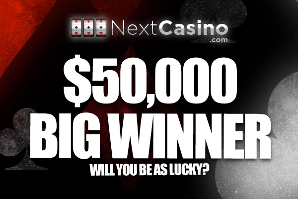 Big Winner at NextCasino Online, Will You Be as Lucky?