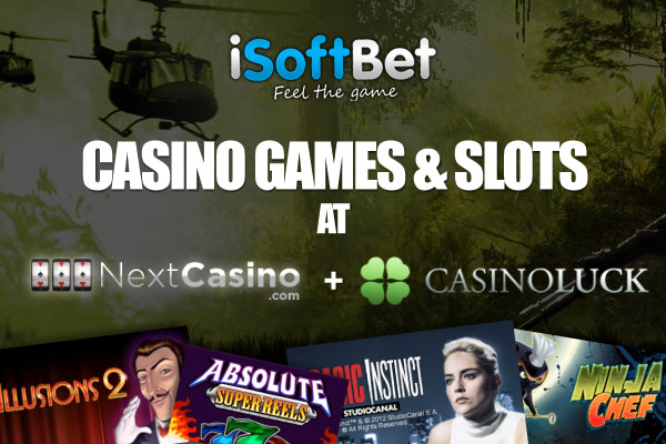 Play New Mobile Casino Games and Slots at NextCasino & CasinoLuck
