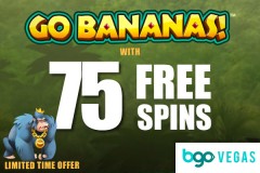 Go Bananas With 75 Free Casino Spins at BGO Vegas