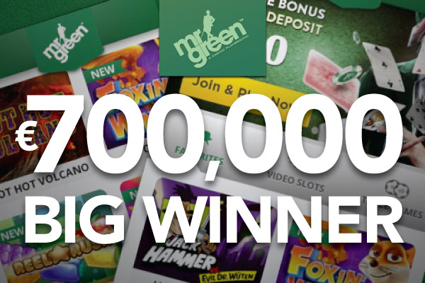 Mr Green Online Casino Player Win Big
