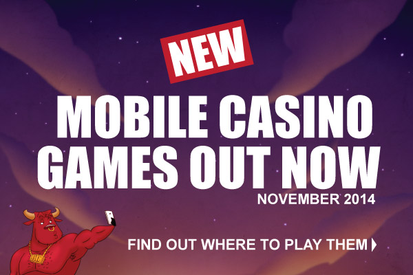 New Mobile Casino Games: Play Them All Now