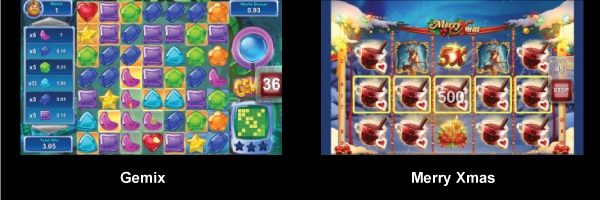 Gemix and Merry Xmas Play n Go Slot Game Screenshots