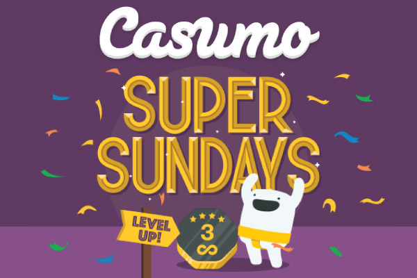 Level Up & Get Free Spins with Super Sundays Each Week