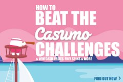 Try and Beat The Challenges and Win Yourself Cash, Free Spin Games & More