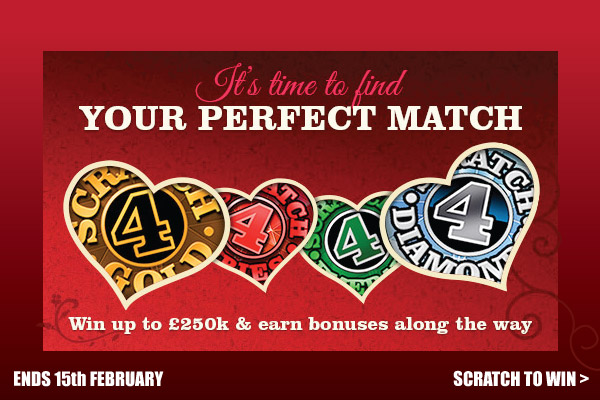 Win up to 250,000 Plus a Free ScratchCard