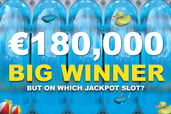 180,000 Big Jackpot Slot Winner