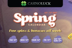Grab Your Spring Free Spins & Bonuses All Week