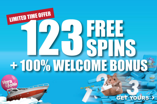Grab Yourself 123 Mobile Casino Free Spins + 100% Bonus