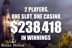 2 Players, One Slot, One Casino and Lots of Cash in Winnings