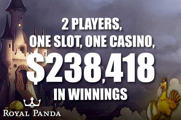 2 Players, One Slot, One Casino and Lots of Cash in Winnings