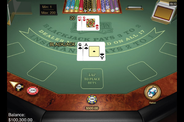 European Blackjack Gold Series Blackjack