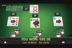 Blackjack Classic Touch Multi-Hand Win