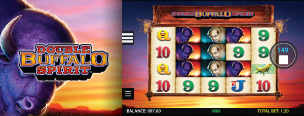 Double Buffalo Spirit Mobile Slot Screenshot