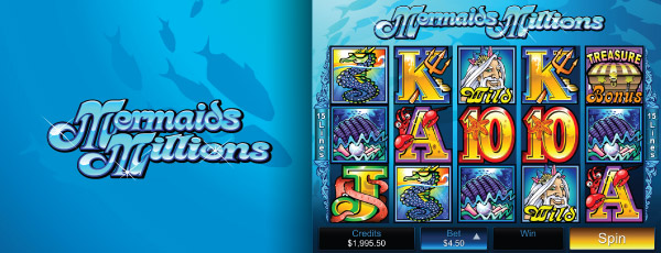 Microgaming Mermaids Millions Mobile Video Slot