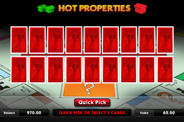 Mobile Monopoly Roulette Hot Properties Bonus