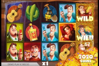 Taco Brothers Mobile Slot Screenshot