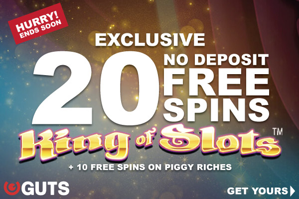 Enjoy A Risk Free Guts Free Spins Bonus