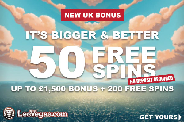 Get Your UK Leo Vegas Free Spins On Top NetEnt Slots