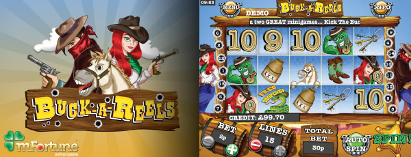 mFortune Buck A Reels Mobile Slot Screenshot