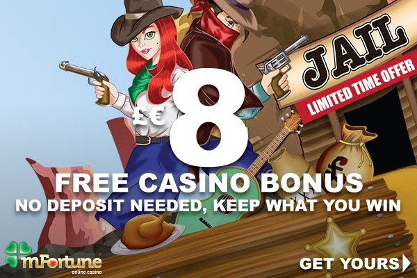 Get Your £€8 Free No Deposit Bonus At mFortune Casino
