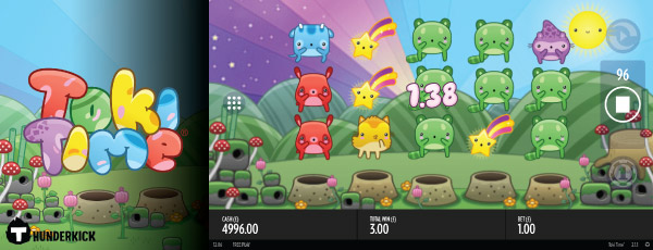 Toki Time Mobile Slot Screenshot