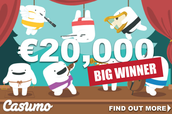 One Lucky Winner Wins Big At Casumo Casino Online